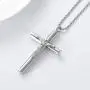 zeqingjw Stainless Steel Cross Cremation Jewelry for Mens Crucifix Prayer Urn Pendant Necklace for Ashes Jesus Cross Keepsake Memorial Ash Jewelry zeqingjw Stainless Steel Cross Cremation Jewelry for Mens Crucifix Prayer Urn Pendant Necklace for Ashes Jesus Cross Keepsake Memorial Ash Jewelry