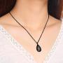 MJartoria Teardrop Necklace Stainless Steel Keep Memorial Cremation Jewelry for Loved One Urn Necklaces for Ashes