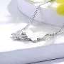 APOTIE Three Butterfly Necklace for Mother Daughter 925 Sterling Silver CZ Generations Jewelry for Grandma Birthday Gifts