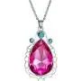 2pcs Sofia Amulet Necklace Teardrop Amethyst Pendant Necklace Sofia The First Princess Costumes Jewelry Girls Necklace 2pcs Sofia Amulet Necklace Teardrop Amethyst Pendant Necklace Sofia The First Princess Costumes Jewelry Girls Necklace