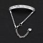 G-Ahora Military Mom Bracelet I Once Protected Him Now He Protects Us All Gifts for Army Mom Air Force Mom Navy Mom