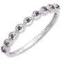Dazzlingrock Collection Round Gemstone Ladies Anniversary Wedding Stackable Band Ring, Sterling Silver Dazzlingrock Collection Round Gemstone Ladies Anniversary Wedding Stackable Band Ring, Sterling Silver