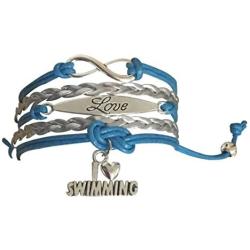 Infinity Collection Swim Bracelet- Swimming Bracelet- Swim Jewelry for Swimmers