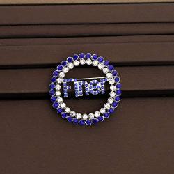 Sorority Gift Finer Zircon Brooch Pin 1920 Greek Sorority Jewelry Gift