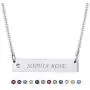 U7 Personalized Bar Necklace Free Message Engrave Stainless Steel / 18K Gold Plated Horizontal/Vertical Bar Pendant Clavicle Choker Necklaces for Women Girls U7 Personalized Bar Necklace Free Message Engrave Stainless Steel / 18K Gold Plated Horizontal/Vertical Bar Pendant Clavicle Choker Necklaces for Women Girls