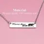 Kivosliviz Mamma Bear Necklace Momma Bear Necklace Sweet Family Mama Bear Necklaces for Women Jewelry Gifts for Mother Mum Mommy Mom Kivosliviz Mamma Bear Necklace Momma Bear Necklace Sweet Family Mama Bear Necklaces for Women Jewelry Gifts for Mother Mum Mommy Mom