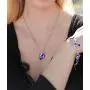 Leafael Infinity Love Heart Pendant Necklace Birthstone Crystal Jewelry Gifts for Women, Silver-tone, 18''+2'' Leafael Infinity Love Heart Pendant Necklace Birthstone Crystal Jewelry Gifts for Women, Silver-tone, 18''+2''