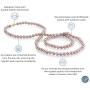 Pink Freshwater Cultured Pearl Necklace for Women in 18 Inch Length with 14K Gold and AAA Quality - THE PEARL SOURCE