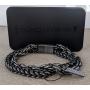 Skull Bracelet - BLACKSTATIC Collection - Premium Mens Vintage Punk Stainless Steel Biker Skull Bracelet.