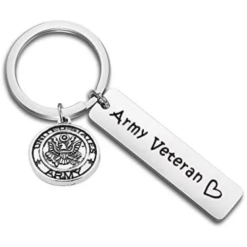 SEIRAA Army Veteran Gifts for Men Women Veterans Day Gift Army Veteran Keychain for Veteran Dad Husband Grandpa SEIRAA Army Veteran Gifts for Men Women Veterans Day Gift Army Veteran Keychain for Veteran Dad Husband Grandpa