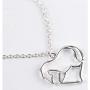 Luvalti Heart Pendant Necklace Horse Heart Jewelry - Family and Friends Jewelry Gift