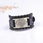fishhook The Elder Scrolls Dragon Pterosauria Triquetra Pattern Bangle Wide Leather Bracelet fishhook The Elder Scrolls Dragon Pterosauria Triquetra Pattern Bangle Wide Leather Bracelet
