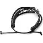 Xusamss Punk Rock Alloy Spider Bracelet Drawstring Rope Leather Bracelet,7-8inches Xusamss Punk Rock Alloy Spider Bracelet Drawstring Rope Leather Bracelet,7-8inches