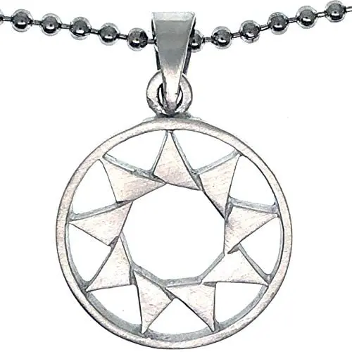 9 Pointed Star Faith the essential worth of all religions Protection Amulet Pewter Kids Mens Womens Pendant necklace Charm Medallion for men women kids w Silver Ball Chain 9 Pointed Star Faith the essential worth of all religions Protection Amulet Pewter Kids Mens Womens Pendant necklace Charm Medallion for men women kids w Silver Ball Chain