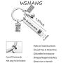 WSNANG Accountant Jewelry Be Audit You Can Be Keychain Auditor Gift Accounting Major Gifts CPA Graduation Gift