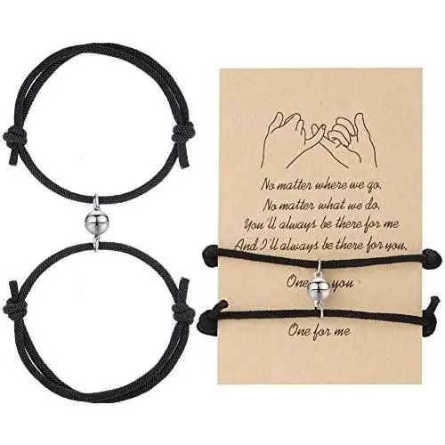 Relationship Bracelets,Magnetic Matching Bracelets For Couples Charm Friendship Bracelet For Lover Women Men Teen Girls His And Her Promise Best Friend Cute Jewelry Gifts Relationship Bracelets,Magnetic Matching Bracelets For Couples Charm Friendship Bracelet For Lover Women Men Teen Girls His And Her Promise Best Friend Cute Jewelry Gifts