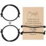 Relationship Bracelets,Magnetic Matching Bracelets For Couples Charm Friendship Bracelet For Lover Women Men Teen Girls His And Her Promise Best Friend Cute Jewelry Gifts