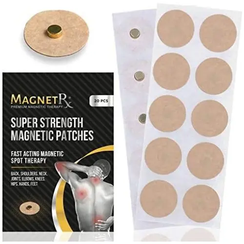 MagnetRX® Magnetic Acupressure Patches - Ultra Strength Healing Magnets for Body & Pain Relief - 3,500 Gauss Acupressure Magnetic Plaster (20 Pack) MagnetRX® Magnetic Acupressure Patches - Ultra Strength Healing Magnets for Body & Pain Relief - 3,500 Gauss Acupressure Magnetic Plaster (20 Pack)