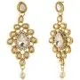 Efulgenz Indian Bollywood Kundan Choker Multilayer Neckalce Earrings Maangtikka Wedding Bridal Jewelry Set