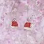 Christmas Dangle Stud Earrings Holiday Party Drop Earrings Enamel Crystal Santa Claus Bell Hat Earring Cute Christmas Costume Jewelry Women Girls Christmas Dangle Stud Earrings Holiday Party Drop Earrings Enamel Crystal Santa Claus Bell Hat Earring Cute Christmas Costume Jewelry Women Girls
