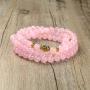 Self-Discovery 108 Japa Mala Beads Bracelet Buddha Charm Bracelet Necklace for Men Women Protection