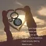 FUSTMW Friends Thank You Gift Friends Keychain I Feel So Lucky That My Friend is You Friendship Jewelry Going Away Gifts