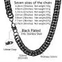 Richsteel Chunky Wide Cuban Curb Chain Necklace for Men Stainless Steel Jewelry 13MM 30 Inches