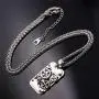 U7 Men Steampunk Jewelry Stainless Steel Rope Chain Cool Gear Pendant Necklace U7 Men Steampunk Jewelry Stainless Steel Rope Chain Cool Gear Pendant Necklace
