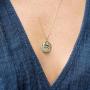 HONEYCAT Chinese Zodiac Coin Necklace in Gold | Minimalist, Delicate Jewelry