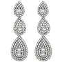 VIJIV Gatsby Earrings Vintage 1920s Drop Chandelier Flapper Jewelry Accessories VIJIV Gatsby Earrings Vintage 1920s Drop Chandelier Flapper Jewelry Accessories