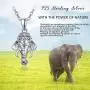 Elephant Necklace, Animal Necklaces for Women 18k Gold Plated Sterling Silver Made Pendant Necklace Jewelry for Women,Girlfriend, Good Luck Animal Elephant Gifts