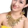 ZLTdream Belly Dance Gypsy Jewelry Accessories Dancing Necklace+Earrings 3pcs/Set ZLTdream Belly Dance Gypsy Jewelry Accessories Dancing Necklace+Earrings 3pcs/Set