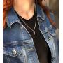 Soul Statement Heart and Key Best Friends Necklace Couples Gifts Jewelry Matching Necklaces