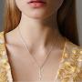 JSJOY Cross Necklace for Women Religious Mens Cross Necklace Chain Faith Cross Pendant Necklace