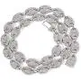 Coffee Bean Cuban Link Chain - Women Mens Iced Out Hip Hop Silver or Gold Tone CZ Miami Cuban Mariner Link Chain 18'' 20'' 24''Choker Necklace Hip Hop Jewelry for Women Coffee Bean Cuban Link Chain - Women Mens Iced Out Hip Hop Silver or Gold Tone CZ Miami Cuban Mariner Link Chain 18'' 20'' 24''Choker Necklace Hip Hop Jewelry for Women