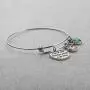 BAUNA Sorority Bracelet I Love All Things Pink and Green Paraphernalia Gift BAUNA Sorority Bracelet I Love All Things Pink and Green Paraphernalia Gift