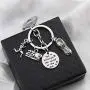 FUSTMW Runner Gifts Marathon Gift Runner Keychain Marathon Jewelry Running Gifts She Believed She Could 13.1 26.2 Keychain Marathon Gift for Her FUSTMW Runner Gifts Marathon Gift Runner Keychain Marathon Jewelry Running Gifts She Believed She Could 13.1 26.2 Keychain Marathon Gift for Her