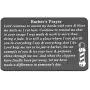 Gzrlyf Barbers Prayer Wallet Card Metal Wallet Insert Inspirational Gifts for Hairdresser Hairstylist Gzrlyf Barbers Prayer Wallet Card Metal Wallet Insert Inspirational Gifts for Hairdresser Hairstylist