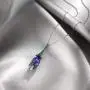 Santuzza Tulip Pendants 925 Sterling Silver Flower Handmade Enamel Jewelry for Women (Purple, Red) Santuzza Tulip Pendants 925 Sterling Silver Flower Handmade Enamel Jewelry for Women (Purple, Red)