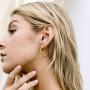 PAVOI 14K Gold Plated 925 Sterling Silver Twisted Rope Round Hoop Earrings in Rose Gold, White Gold and Yellow Gold