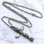 Native American Alaskan Indian Tribal Jewelry Totem Pole Tiki Maori Hawaiian Polynesian African protection amulet Pewter Mens Pendant Necklace Travel Wealth Money Lucky Charm w Stainless Steel Chain Native American Alaskan Indian Tribal Jewelry Totem Pole Tiki Maori Hawaiian Polynesian African protection amulet Pewter Mens Pendant Necklace Travel Wealth Money Lucky Charm w Stainless Steel Chain