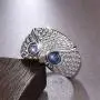 ANOJION Owl Ring, Hip hop Ring, Fashion Jewelry Gift for Men and Women, Alloy Material time Ring,Size 6-10 ANOJION Owl Ring, Hip hop Ring, Fashion Jewelry Gift for Men and Women, Alloy Material time Ring,Size 6-10