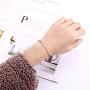 IEFWELL Morse Code Bracelets for Women Girls, S925 Sterling Silver Beads on Silk Message Friendship Gifts Friendship Bracelets Gifts for Friends Gifts for Best Friends Women