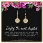 Retirement Gift for Women • Enjoy the Next Chapter • Diamond Starburst Earrings • Congratulations • Youll be Missed • Be Proud of the Difference You Have Made Retirement Gift for Women • Enjoy the Next Chapter • Diamond Starburst Earrings • Congratulations • Youll be Missed • Be Proud of the Difference You Have Made