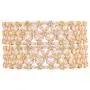 Ratnavali Jewels CZ Zirconia Gold Tone Marquise Diamond Elegant Bollywood Indian Bangles Kada Jewelry Women Wedding Bride