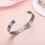 Udobuy Sister Bracelets - Side by Side Or Miles Apart Bracelet Sister to Sister Bracelets Gift,Maid of Honor Gift/Bridesmaids Gifts
