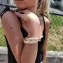 Caratina 14k Gold and Rose Gold Plated double omega ring intertwined stackable joy bracelet for women Caratina 14k Gold and Rose Gold Plated double omega ring intertwined stackable joy bracelet for women