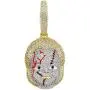 Moca Jewelry Hip Hop Iced Out Bling Chucky Necklace 18K Gold Plated Chain Necklace for Men Women Moca Jewelry Hip Hop Iced Out Bling Chucky Necklace 18K Gold Plated Chain Necklace for Men Women