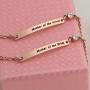 KUIYAI Mother of Bride and Mother of Groom Bar Bracelet Wedding Bracelet
