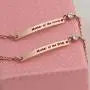 KUIYAI Mother of Bride and Mother of Groom Bar Bracelet Wedding Bracelet